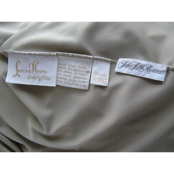 Vintage 1970's Maxi Dress Lucie Ann Beverly Hills Lounge Wear Hostess Gown Saks - Picture 4 of 8